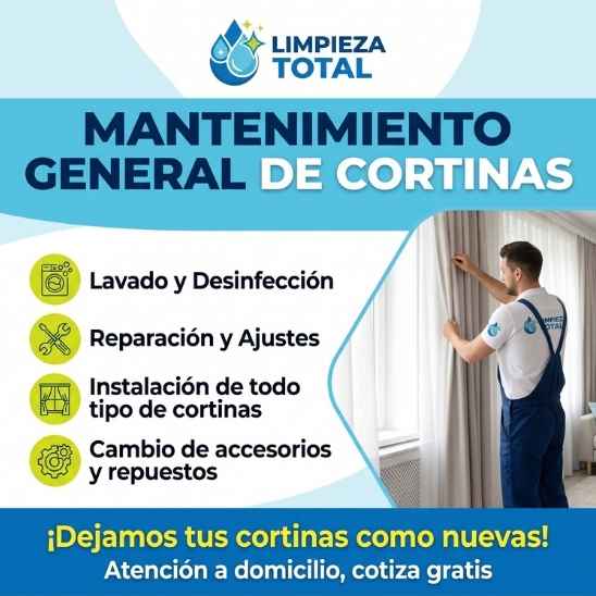 Mantenimiento General de Cortinas