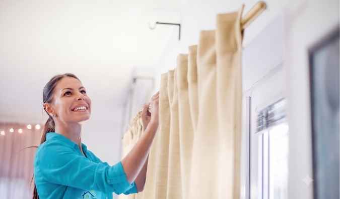 lavado de cortinas