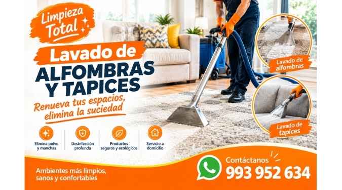 limpieza de alfombras y tapices