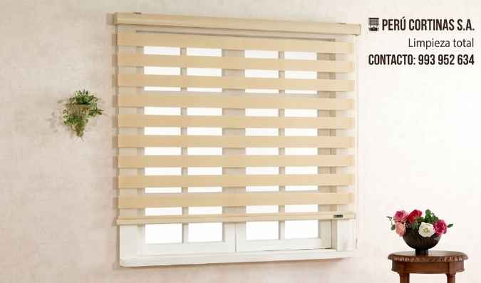 limpieza de cortinas roller duo